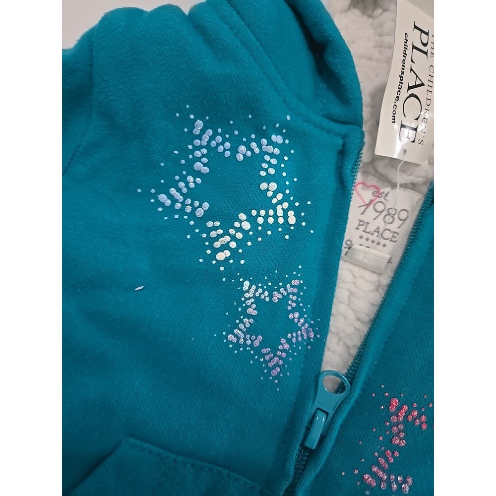 The Childrens Place Zip Up Hoodie Size 9-12 Months NWT - Picture 8 of 13